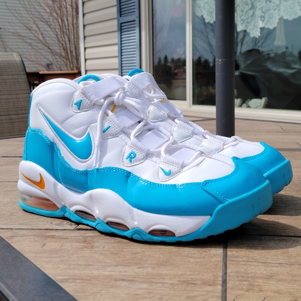 NIKE AIR UPTEMPO 95 BLUE FURRY
